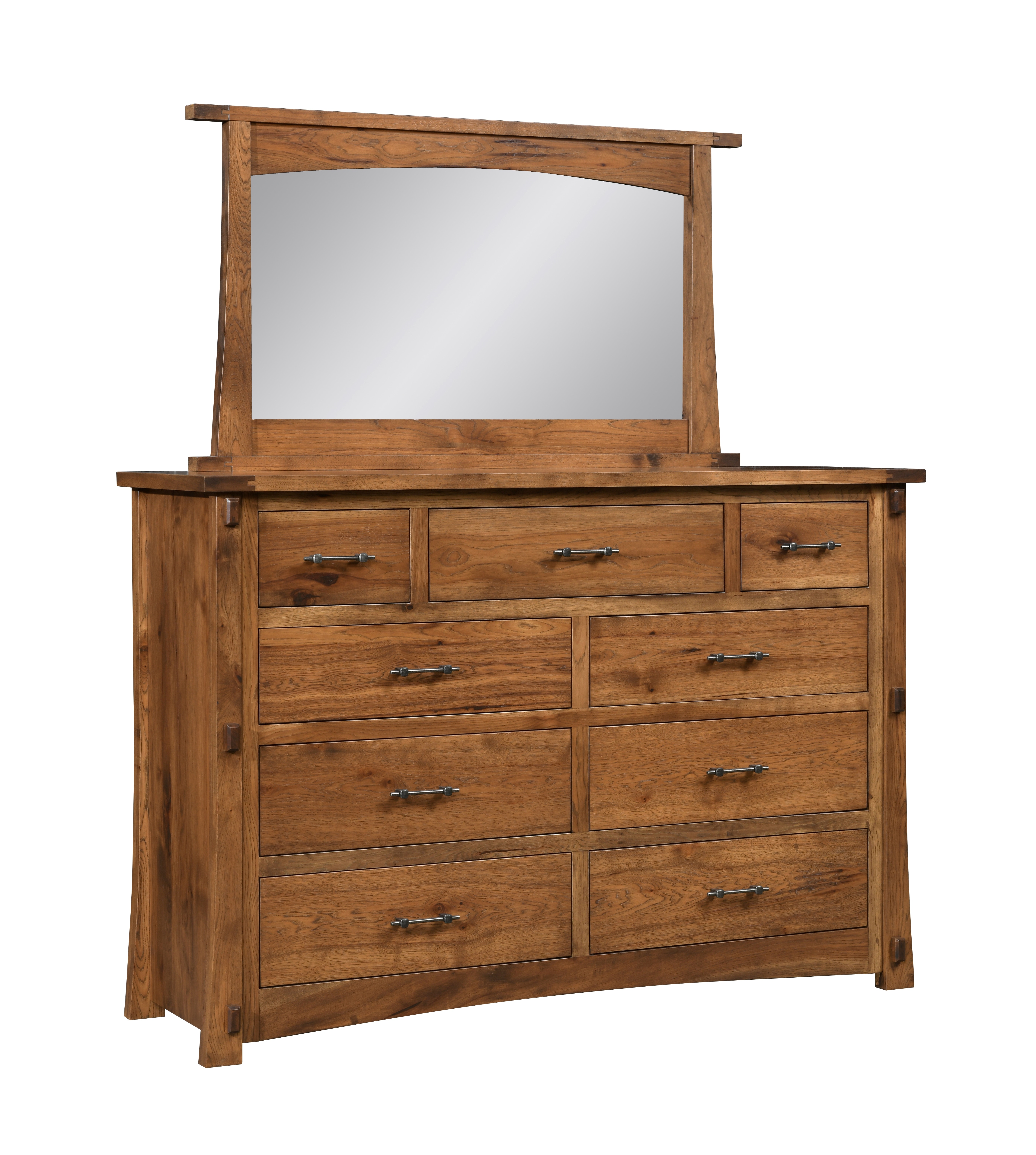 家具 9vacplus Briarwood Jack & Jill Rustic Hickory 9-Drawer Dresser is available